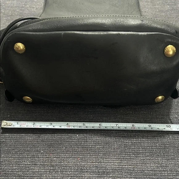 EUC!!! Rag & Bone Pilot Black Leather Backpack Purse - Picture 2 of 16